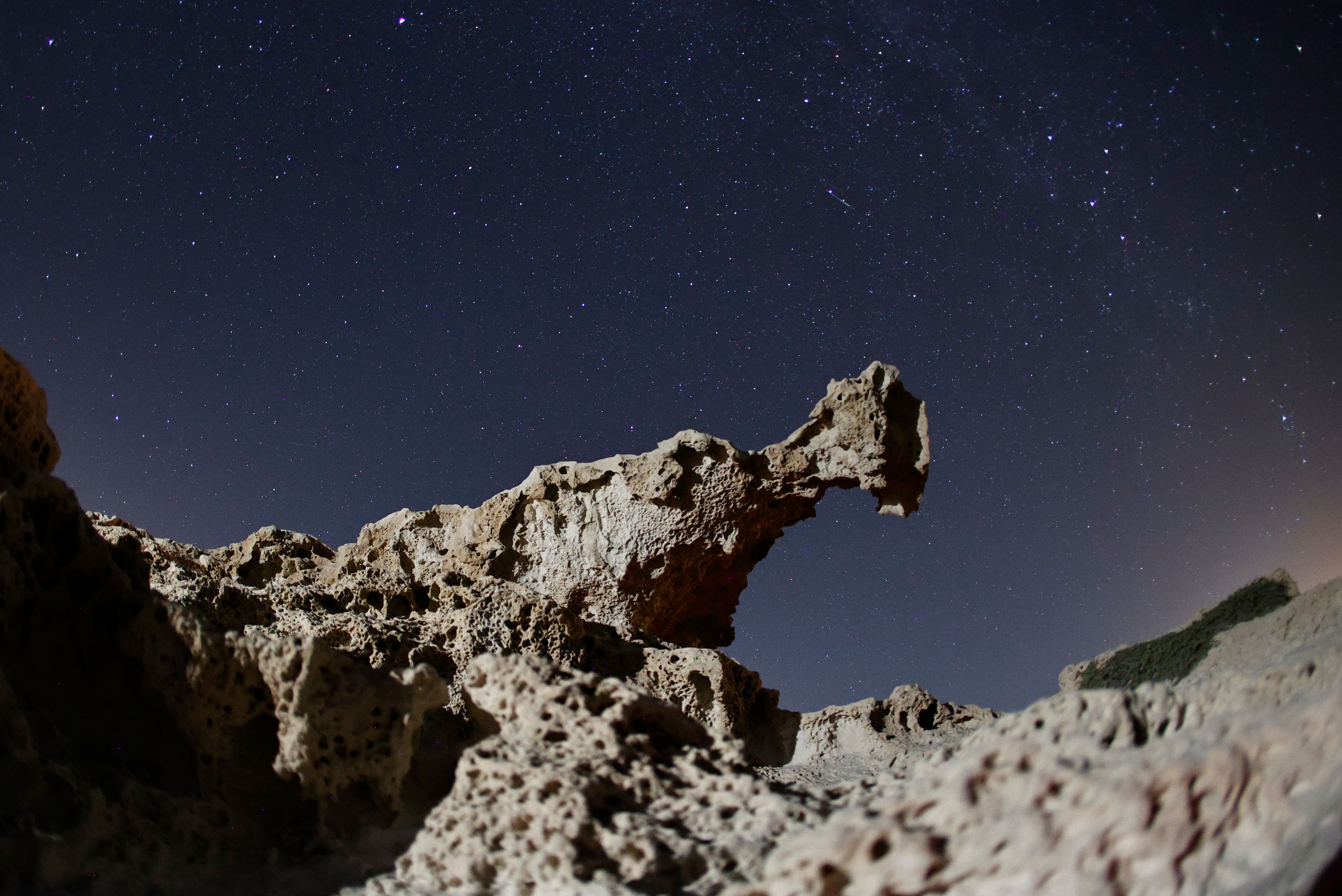 Las Perseidas se dejan ver en las playas de Níjar