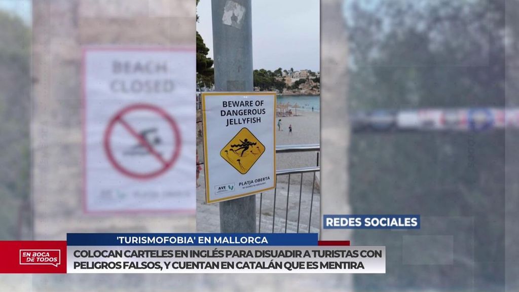 La turismofobia llega a Mallorca