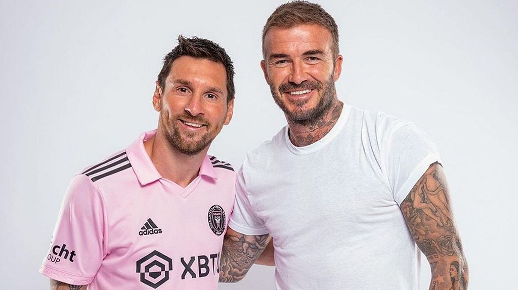 Los Beckham, los nuevos mejores amigos de Leo Messi y Antonela