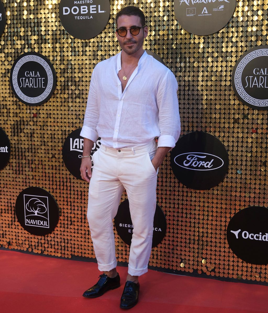 Miguel Ángel Silvestre, en la Gala Starlite 2023