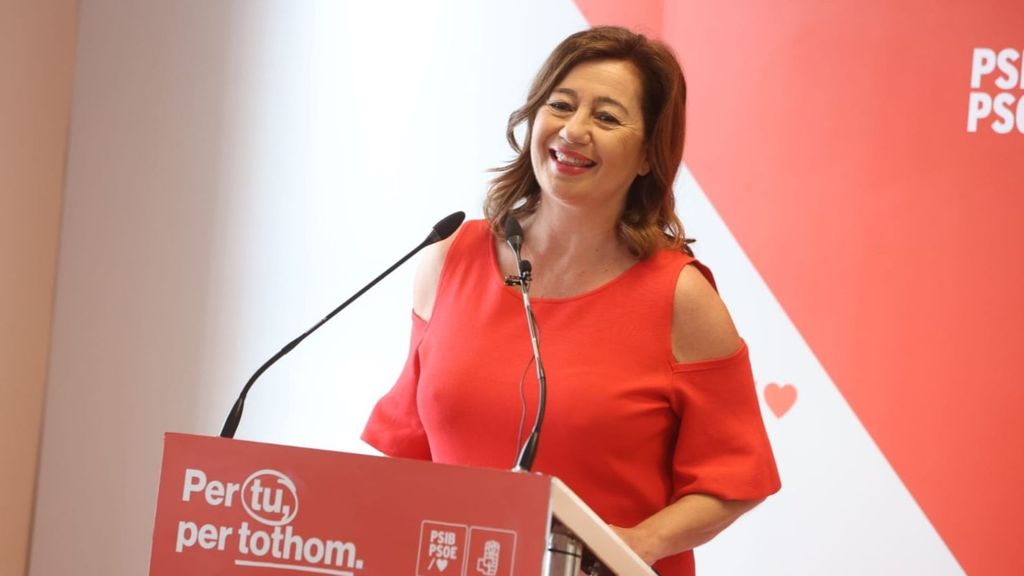 Francina Armengol, expresidenta socialista de Baleares, candidata del PSOE a presidir el Congreso