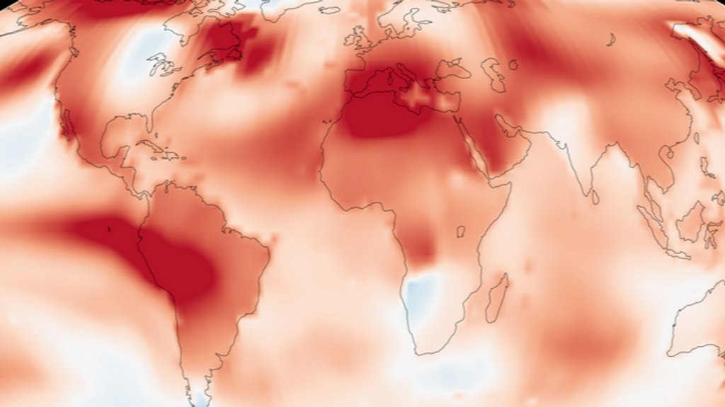 Las temperaturas de julio de 2023 son las más altas de la historia