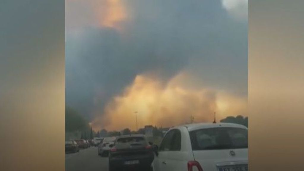 Estabilizan el incendio en los Pirineos franceses que obligó a evacuar 4 campings