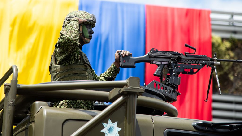 Soldado del Ejército de Colombia