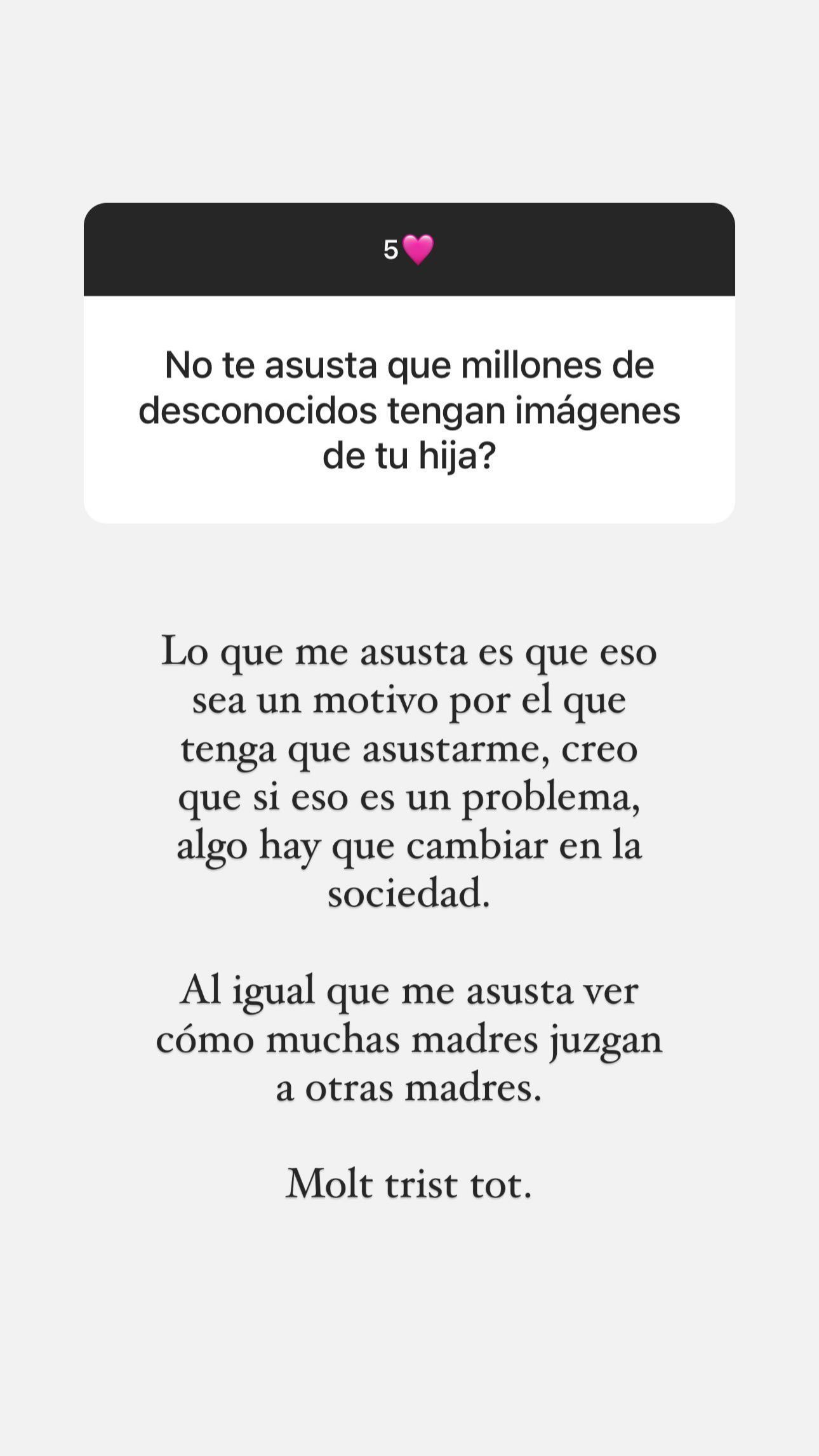 Violeta Mangriñán reflexiona sobre sus miedos al exponer a Gala
