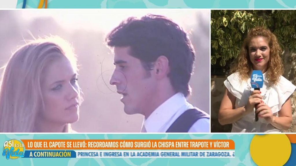 Beatriz Trapote nos habla como nunca de cómo empezó su historia de amor con Víctor Janeiro: "Le salió mal la jugada porque nos tiramos toda la noche contando estrellas"