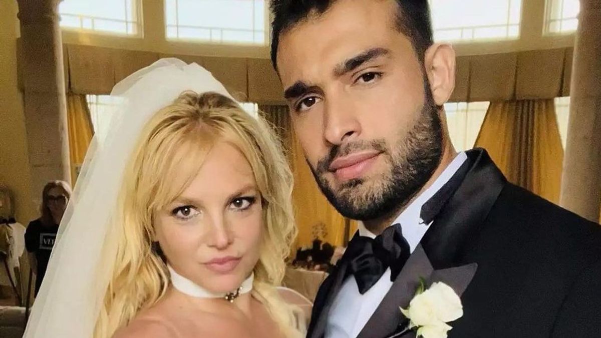 Britney Spears y Sam Ashgari, el día de su boda