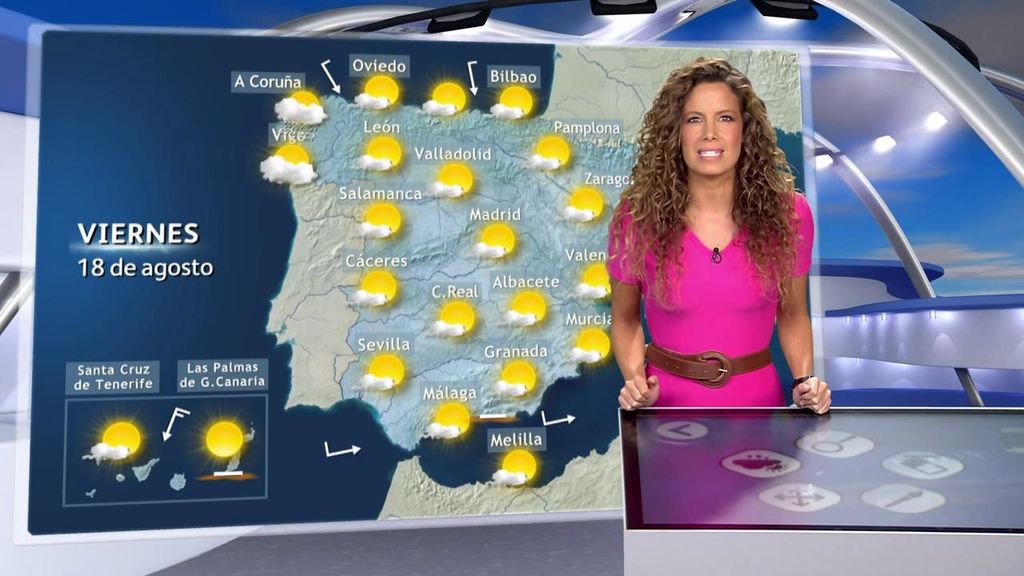 Las temperaturas tocarán techo en el norte de España el viernes