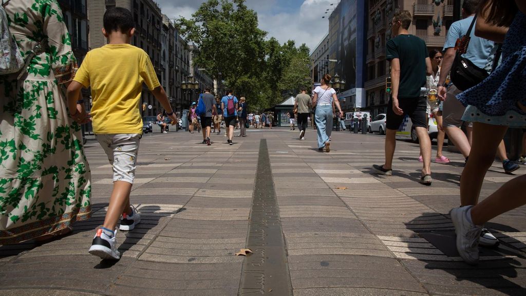 Memorial de la Rambla que rinde homenaje a las víctimas del 17A