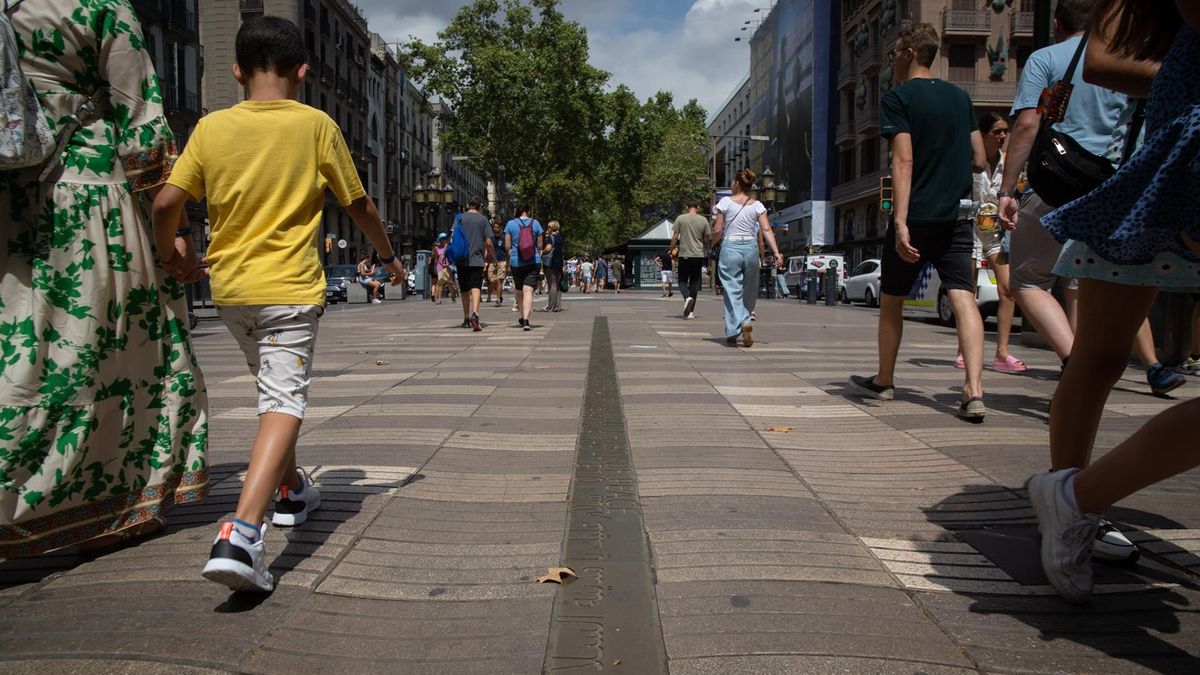 Memorial de la Rambla que rinde homenaje a las víctimas del 17A