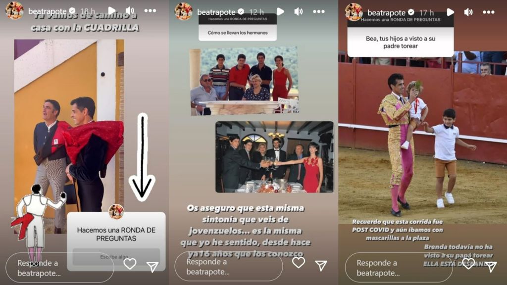 Beatriz Trapote habla de la relación entre los hermanos Janeiro