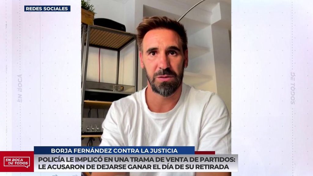 Borja Fernádez, exfutbolista, estalla en redes contra los jueces