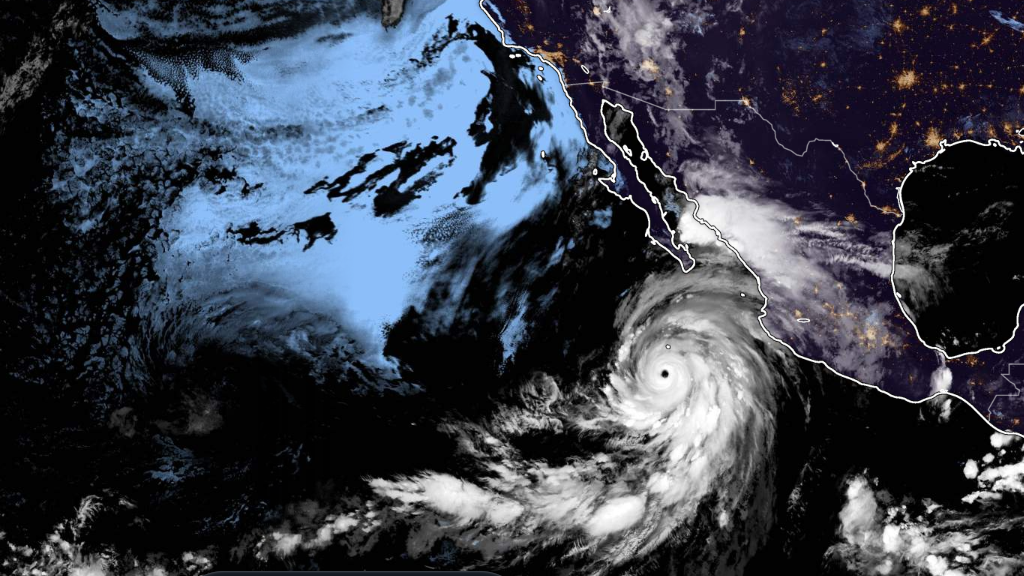 huracán Hilary de categoría 4 se dirige a California