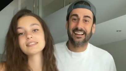 Así es Carlota, la hija de Melendi que ya es mayor de edad