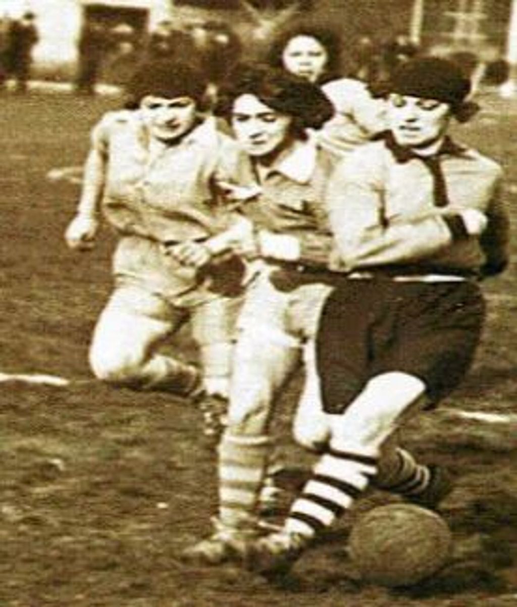 Super campeonas. Las pioneras del fútbol femenino tuvieron que luchar contra innumerables prejuicios.