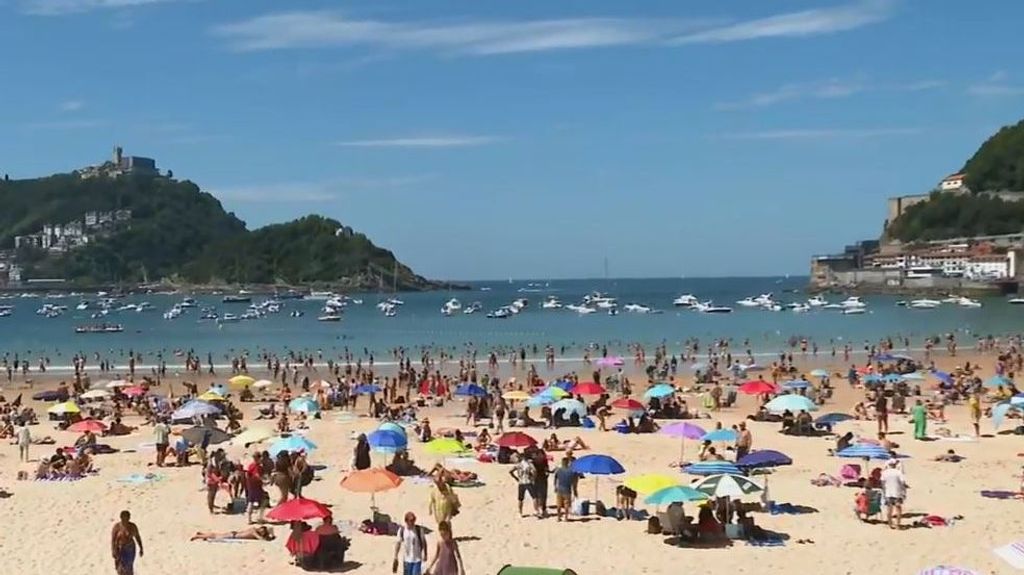 El País Vasco esquiva las olas de calor, con sólo siete días de sol en este verano