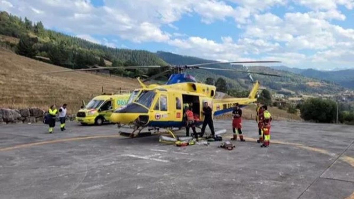 Rescatado muy grave un corredor de montaña tras una caída en Picos de Europa