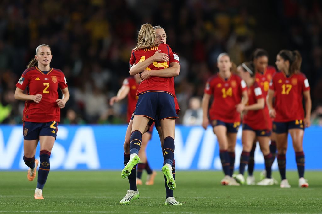 La selección española de fútbol femenino, campeona del Mundial de Australia, en imágenes