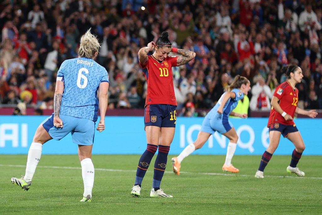 La selección española de fútbol femenino, campeona del Mundial de Australia, en imágenes