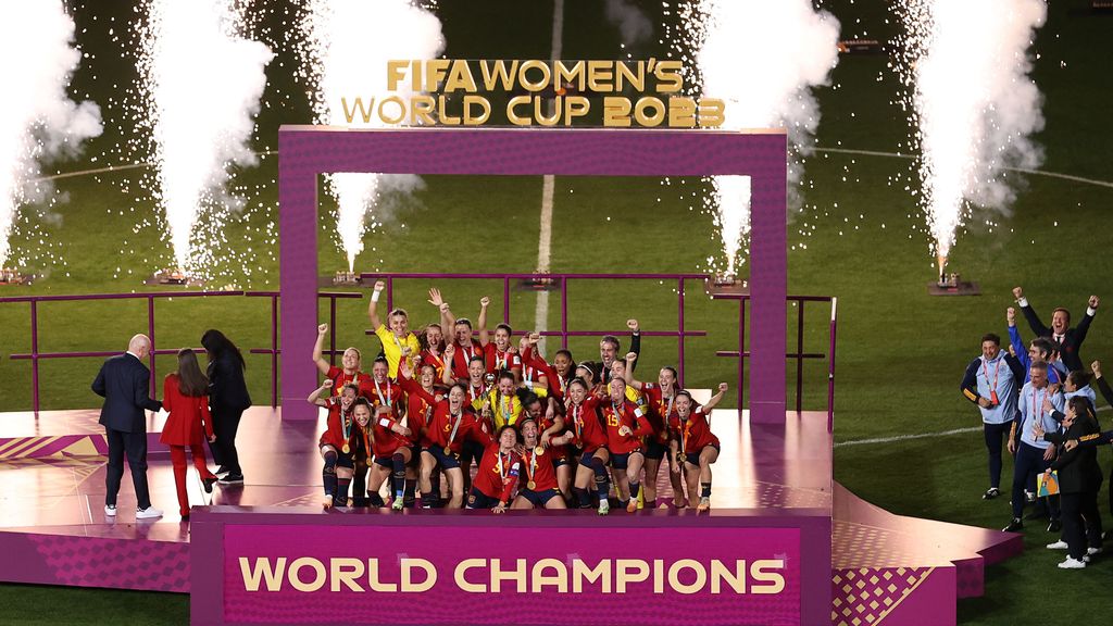 La selección española de fútbol femenino, campeona del Mundial de Australia y Nueva Zelanda, en imágenes