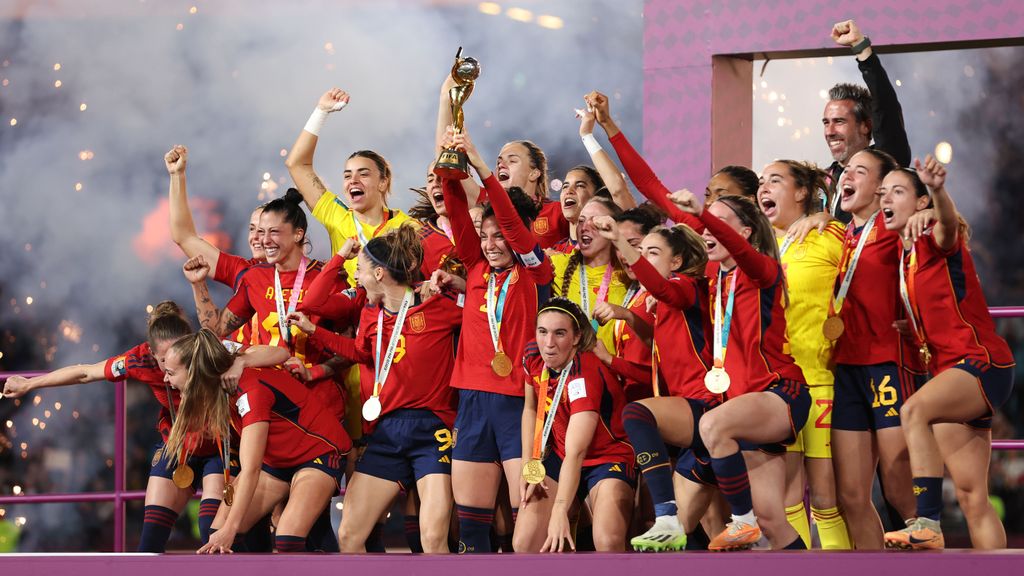 La selección española de fútbol femenino, campeona del Mundial de Australia y Nueva Zelanda, en imágenes