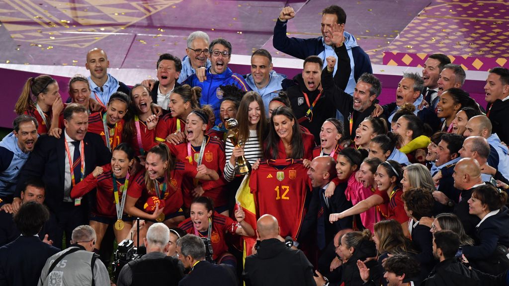 La selección española de fútbol femenino, campeona del Mundial de Australia y Nueva Zelanda, en imágenes