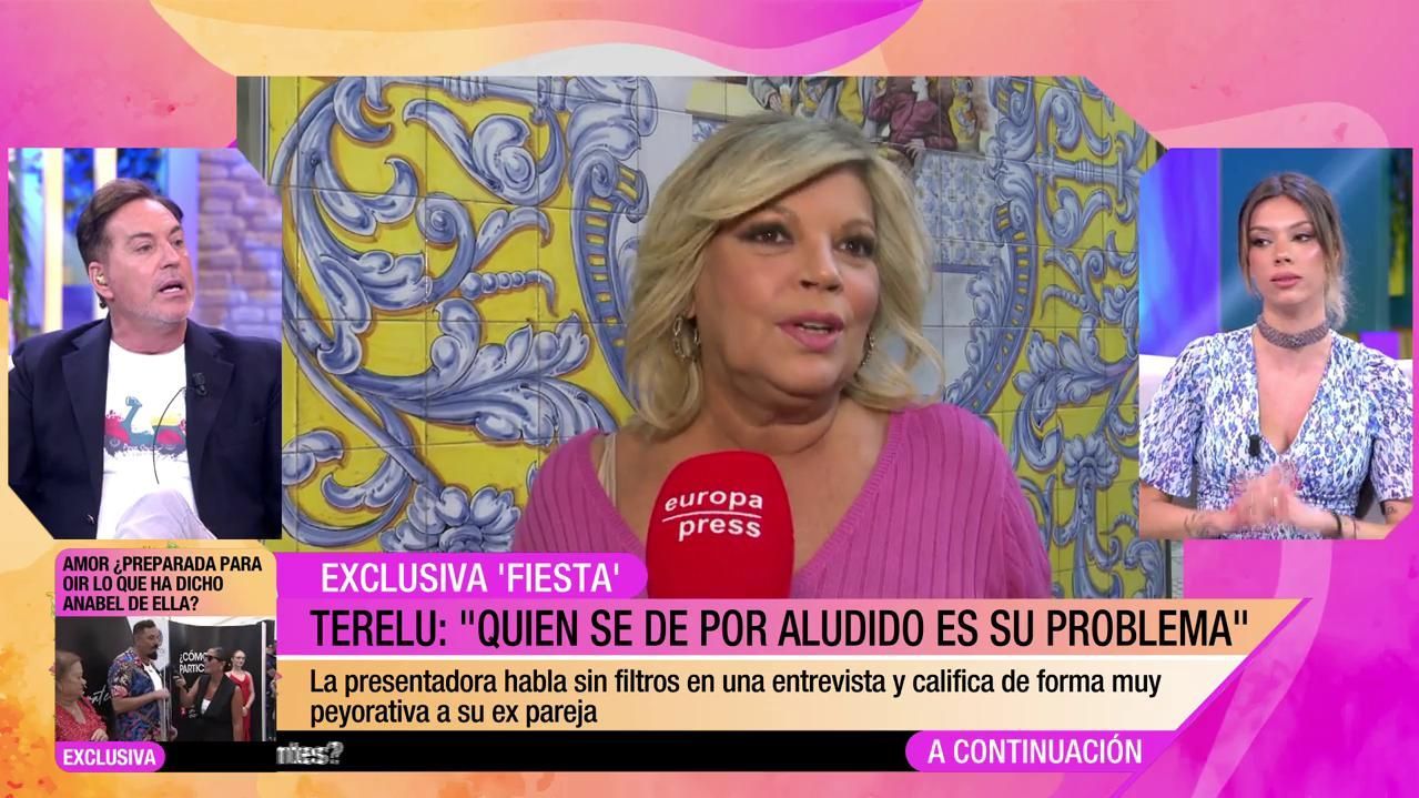 Terelu Campos se justifica tras sus palabras sobre Pipi