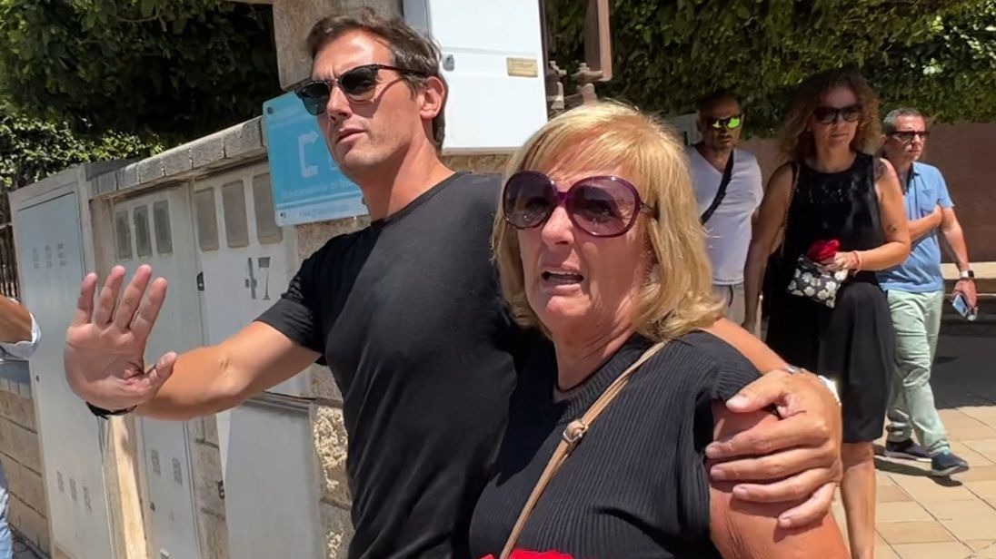Albert Rivera y su madre