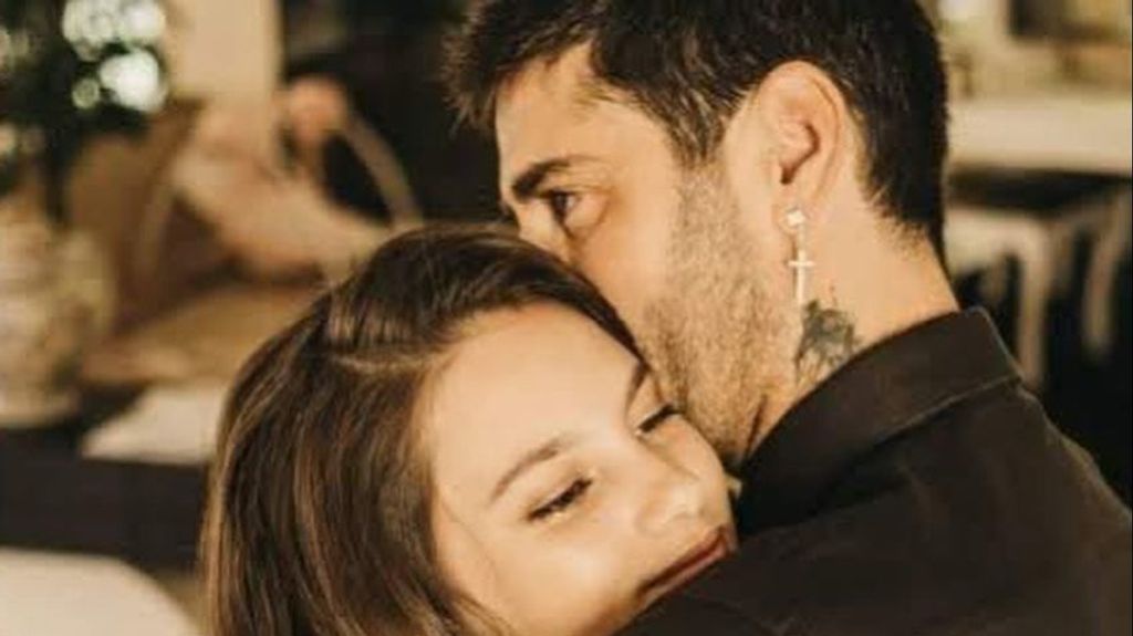 Melendi y su hija Carlota