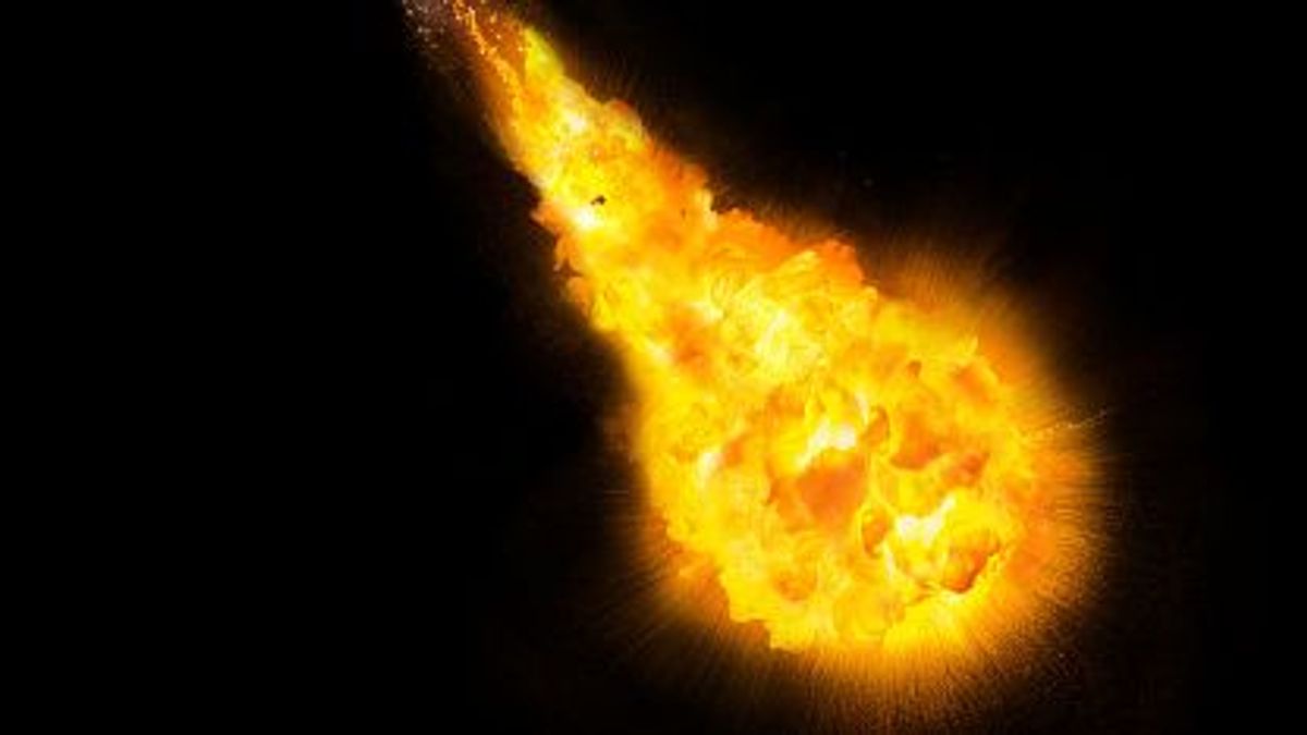 Una bola de fuego curza el cielo de Marruecos