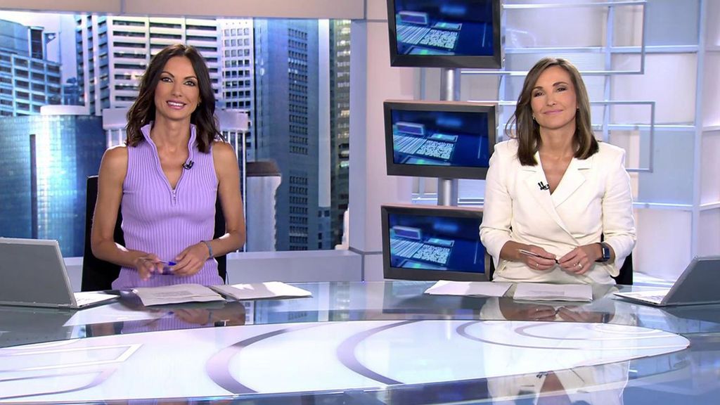 Con Laila Jiménez y Lidia Camón Informativos Telecinco 2023 Matinal 22/08/2023