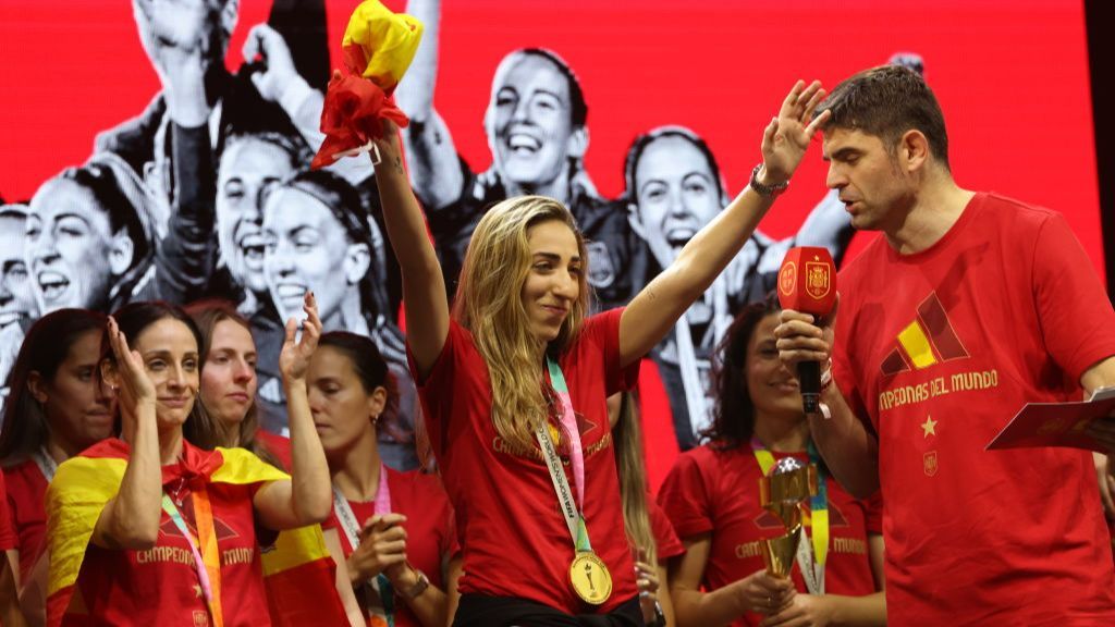 Olga Carmona y su emotivo discurso en la celebración del Mundial: “Aquí tenéis la estrella"