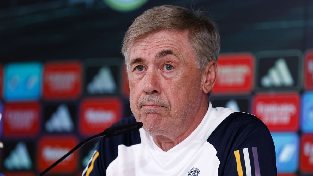 Carlo Ancelotti, entrenador del Real Madrid