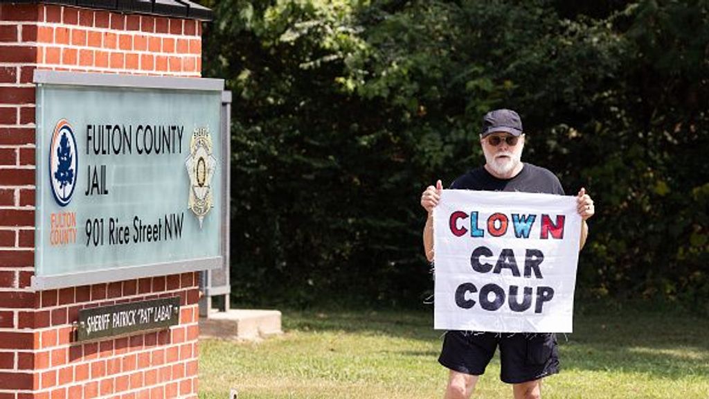 Entrada a la cárcel de Fulton en Atlanta