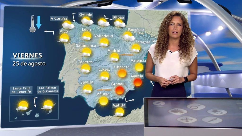 La borrasca Betty desplomará las temperaturas en el norte de España el viernes