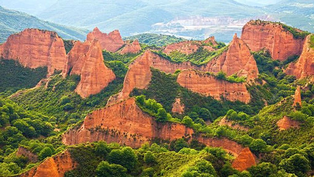 Mina romana de Las Médulas.