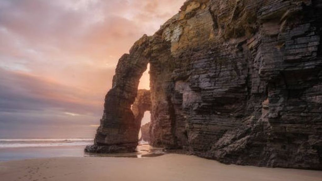 Playa de las Catedrales en Lugo.