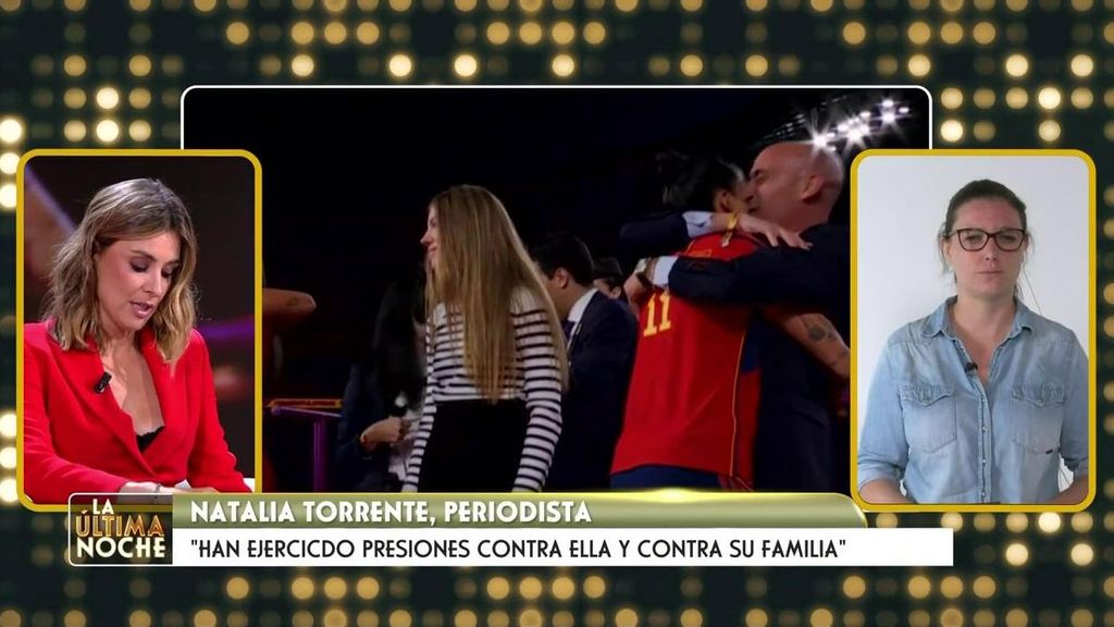 La periodista Natalia Torrente: "Las presiones han existido por parte del presidente y del entrenador hacia Jenni Hermoso y su familia"