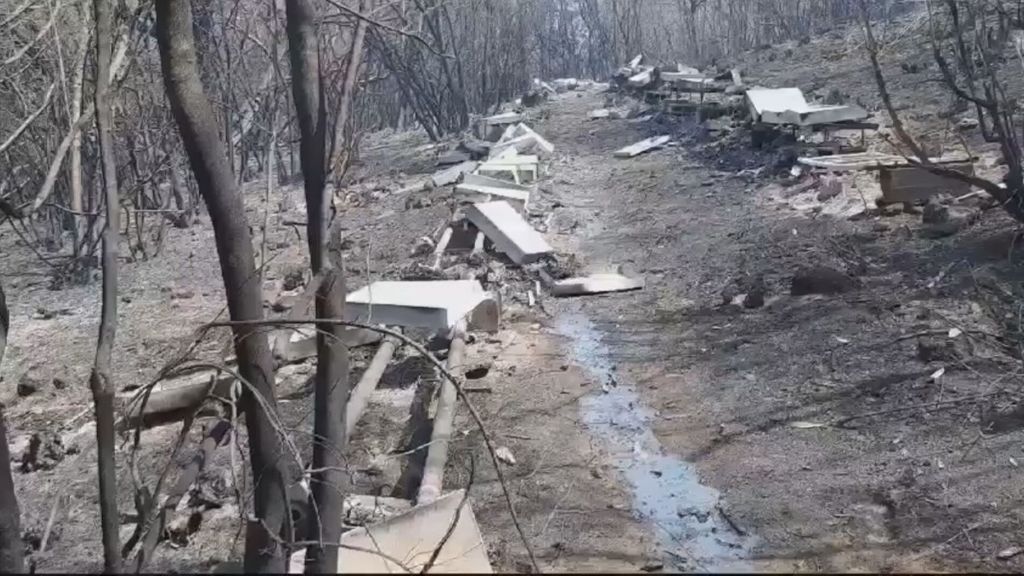 El fuego de Tenerife ha destruido todo a su paso como las colmenas