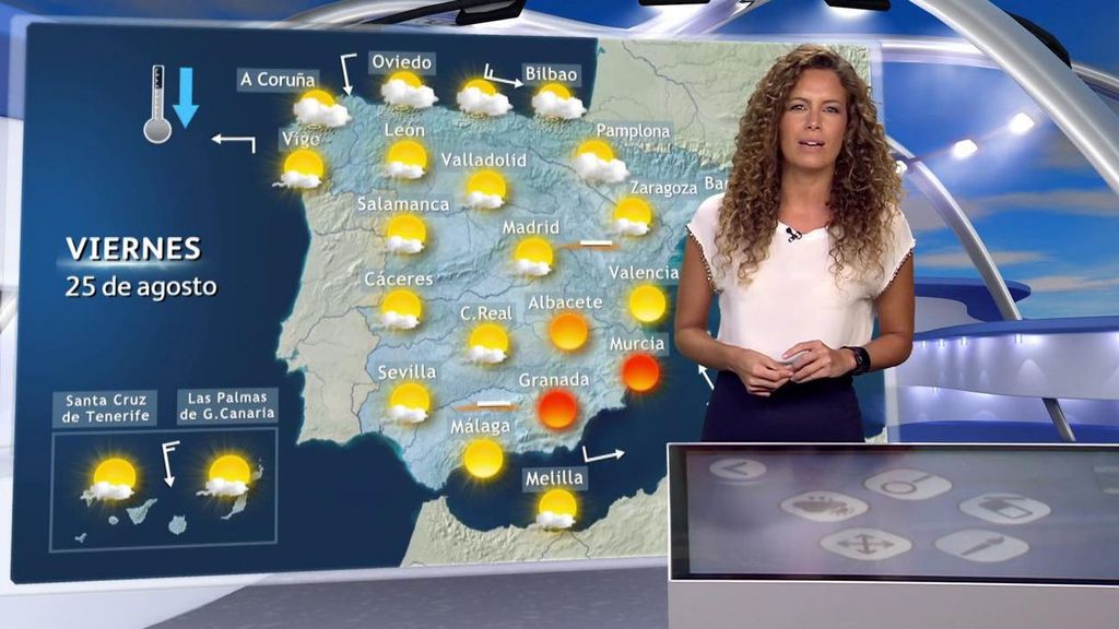 El último fin de semana de agosto llega con tormentas y bajón de 15 grados