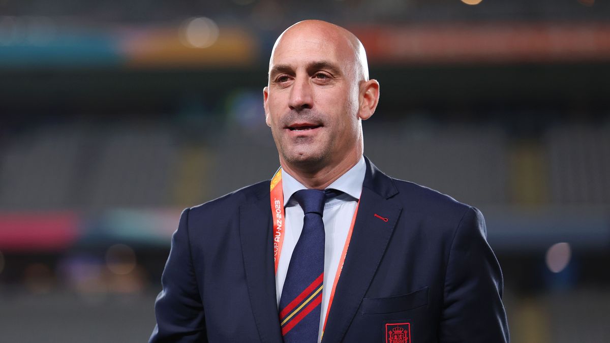 El presidente de la Real Federación Española de Fútbol (RFEF), Luis Rubiales