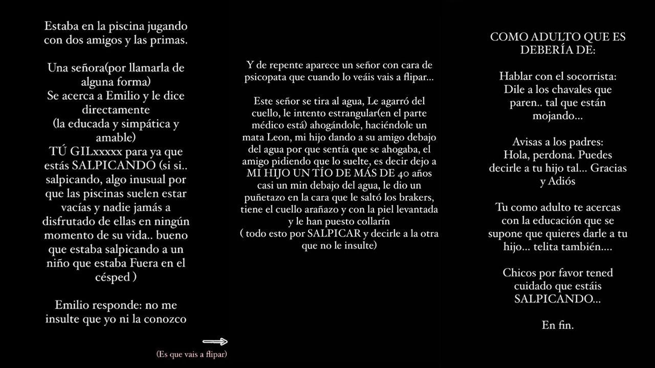 Fani Carbajo denuncia la agresión física que ha sufrido su hijo