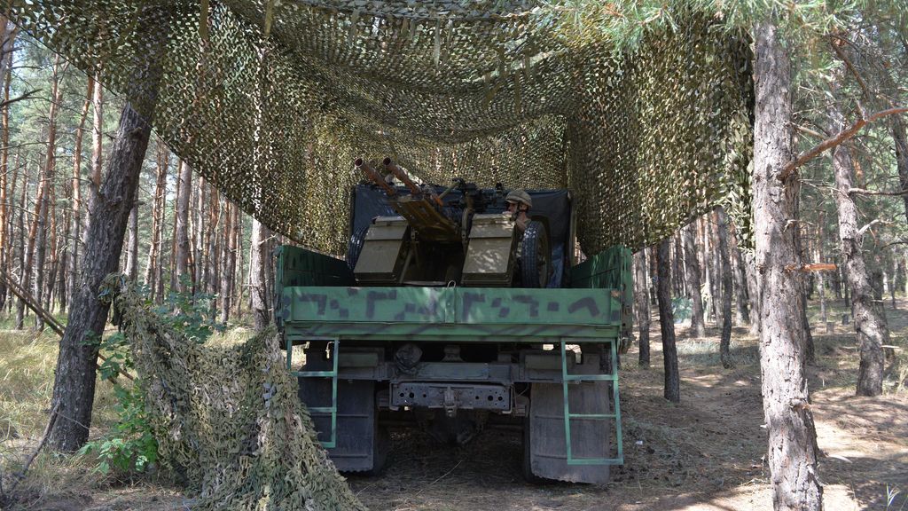 Tanque en Kupiansk