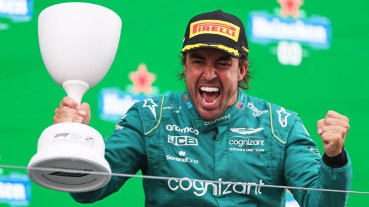 F1: Fernando Alonso finaliza segundo bajo el diluvio del GP de Países Bajos