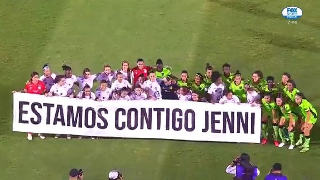 Solidaridad en México con Jenni Hermoso