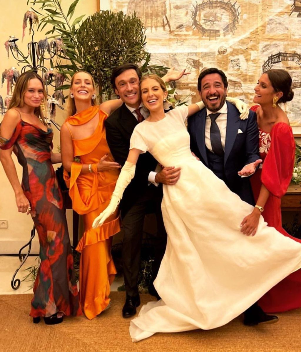 Alejandra Onieva, en la boda de Luisa Bergel