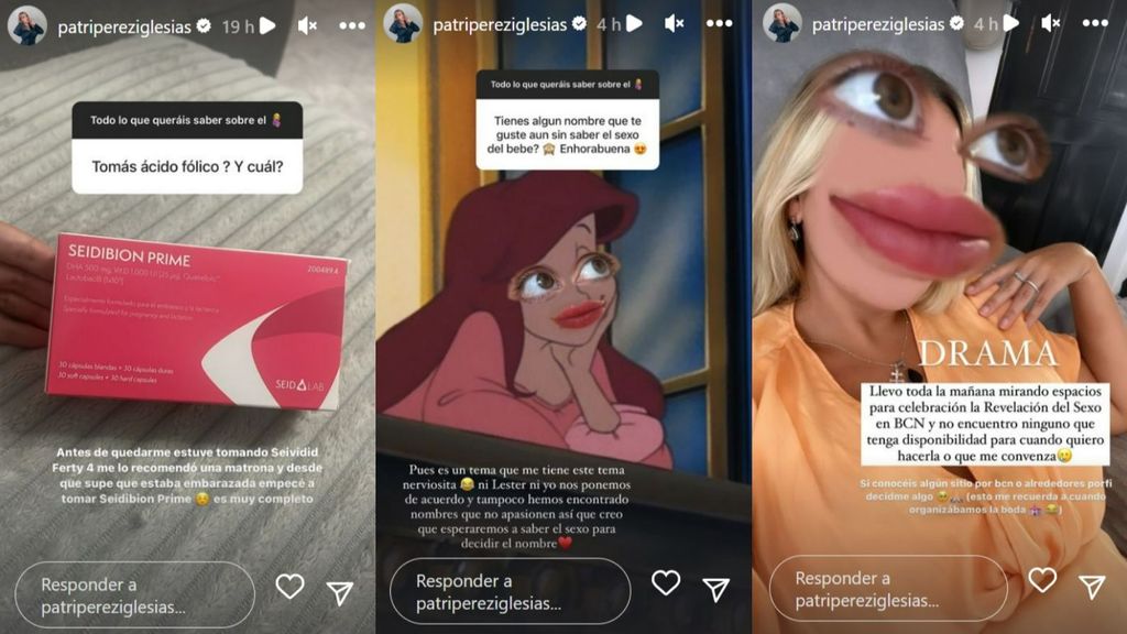 Patri Pérez Iglesias resuelve las dudas de sus seguidores