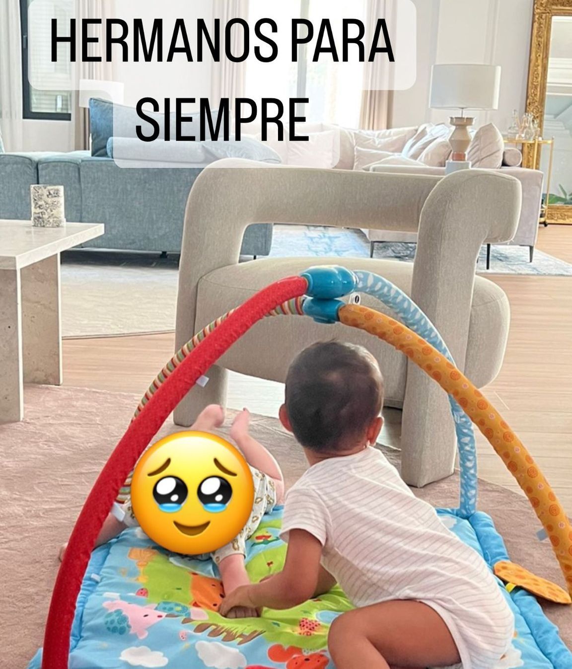 Carla Barber presume de lo mayores que están sus hijos