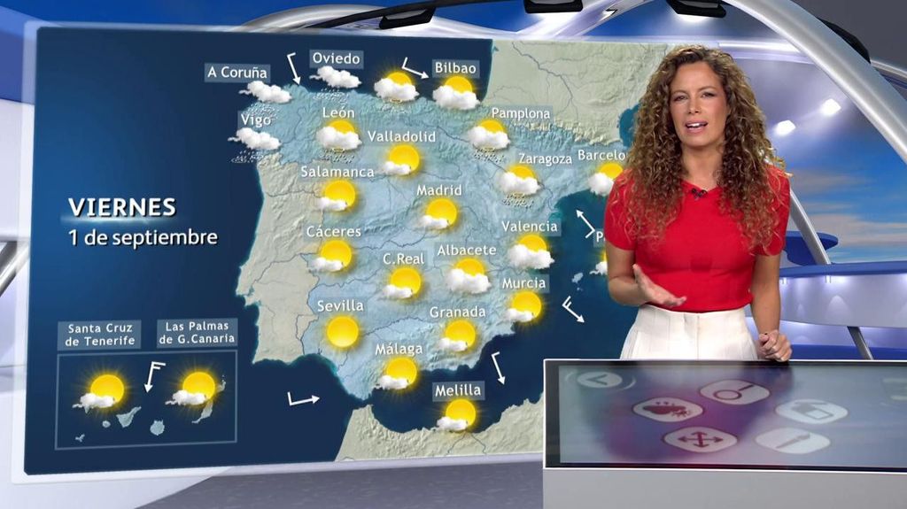 La Aemet alerta de tormentas con granizo grande este viernes en España