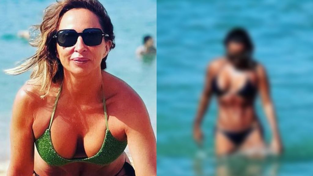 María Patiño presume de abdominales durante sus vacaciones en la playa